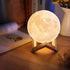 Лед Столна Ламба месечина 3D (18см)