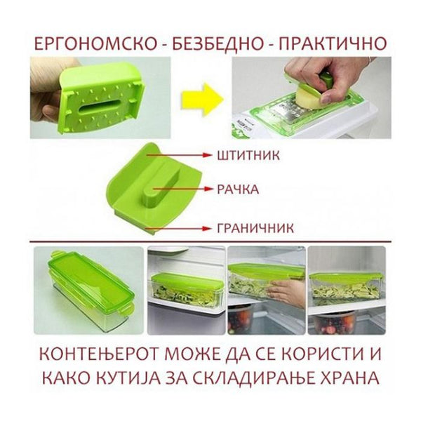 Мултинаменска машинка за сецкање - Nicer Dicer Plus