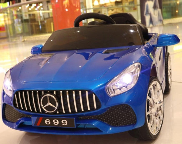 Детски автомобил на акумулатор Mercedes - blue