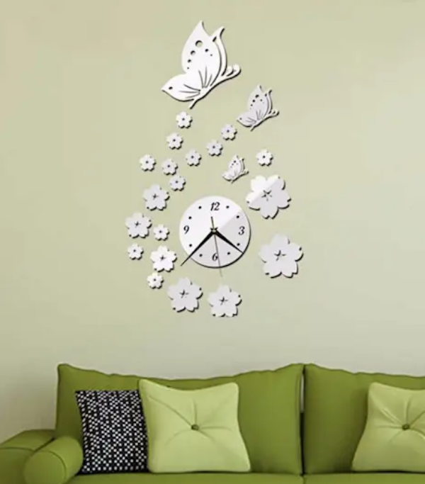 Ѕиден Часовник – DIY Silver Butterflies