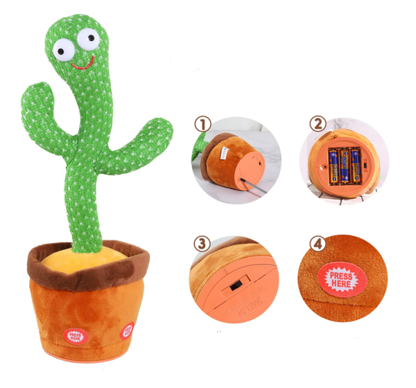 Детска играчка Dancing cactus