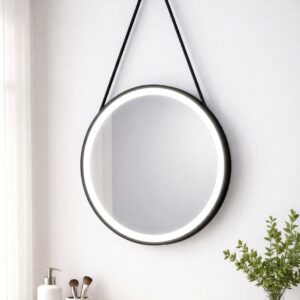 ЛУКСУЗНО КРУЖНО ЛЕД ОГЛЕДАЛО