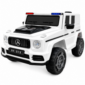 Детски електричен џип Mercedes G-Class HF-818 – Бел